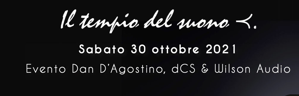 news AudioNatali - 30 ottobre 2021: Evento Audio Natali presso Il Tempio Del Suono 